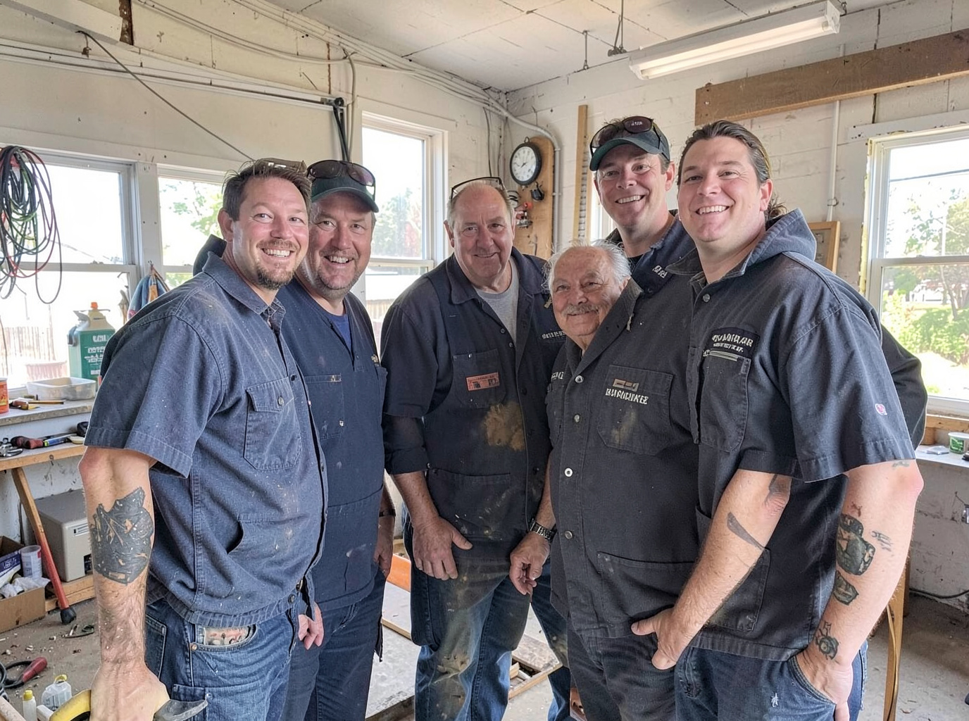 The Roofing Contractor Roanoke team at work in Roanoke