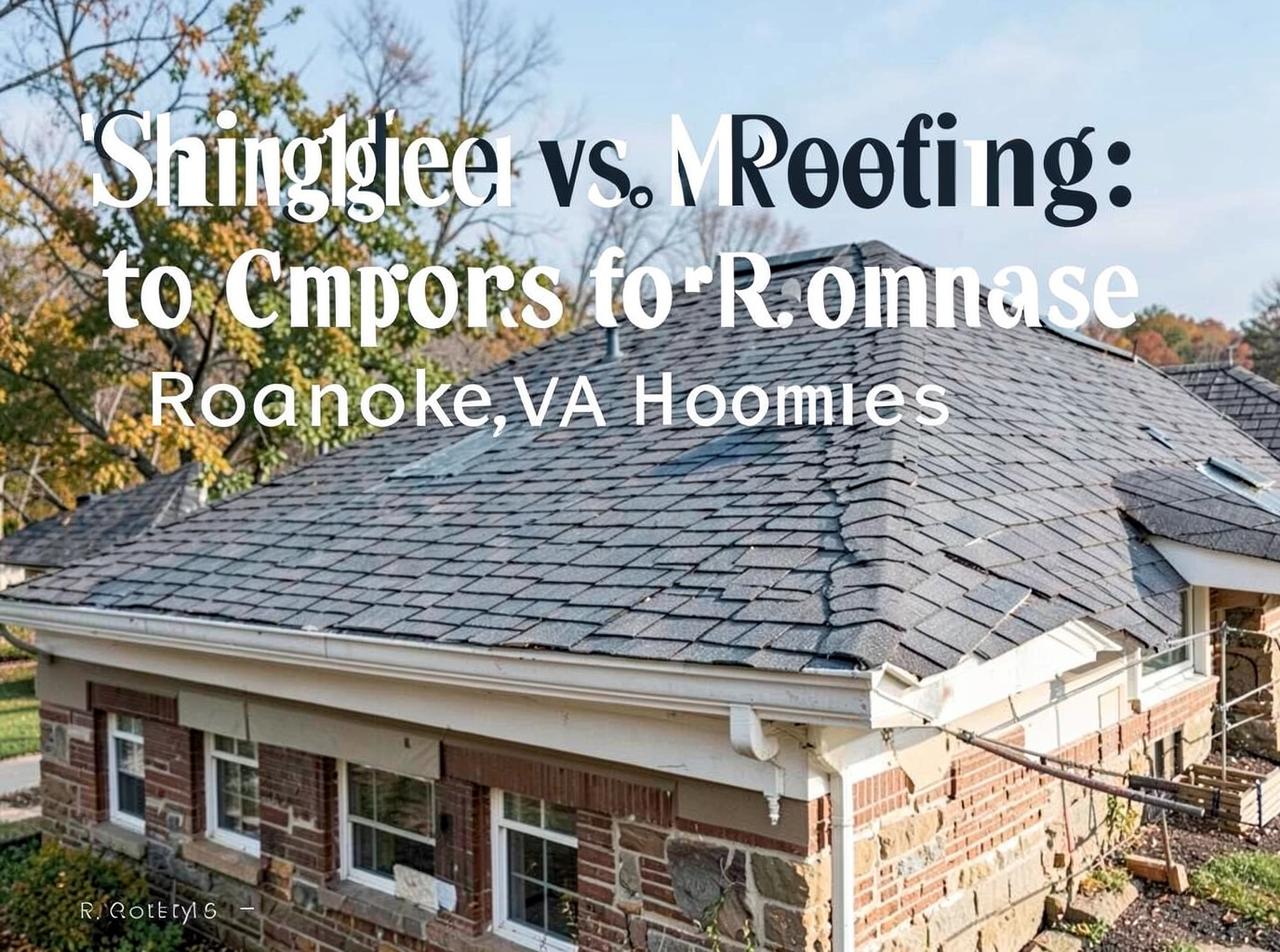 Shingle vs. Metal Roofing: Factors to Compare for Roanoke, VA Homes