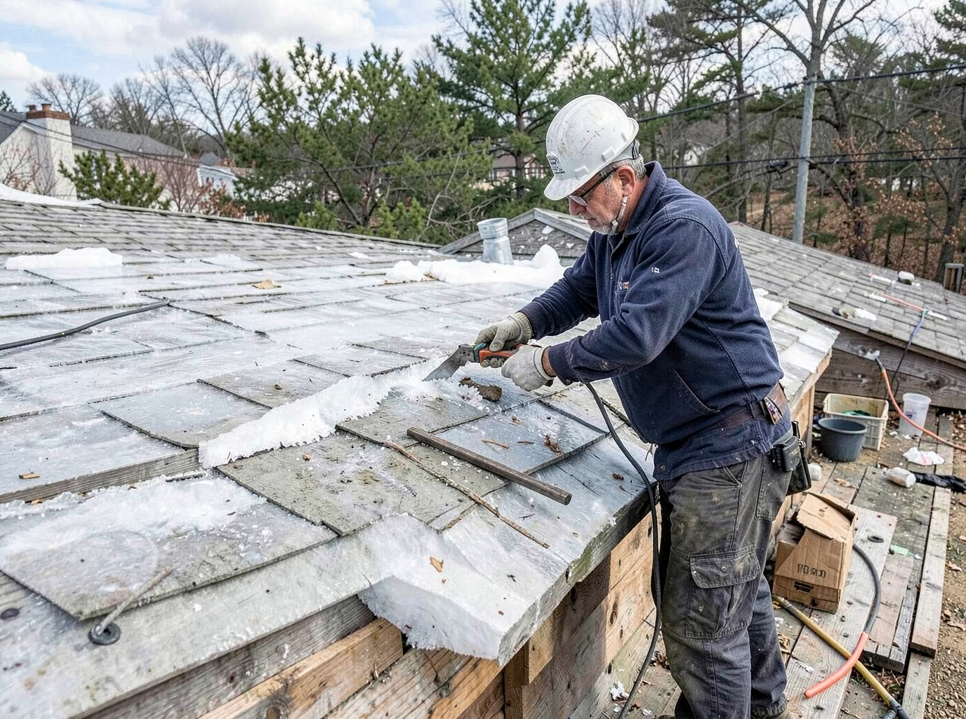 Ice Dam Roof Repair in Roanoke, VA